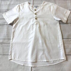 Boys And Arrows White Cotton Shirt